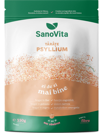 Produse de post - Tarate de Psyllium 350g SanoVita