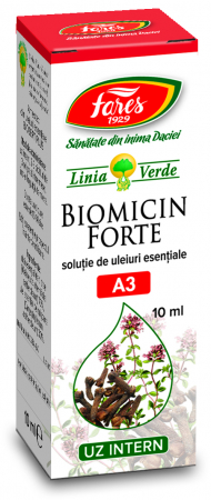 Raceala si gripa - Ulei Biomicin Forte 10 ml Fares