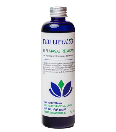 Cosmetice 100% naturale - Ulei relaxant pentru masaj 100ml Naturotto