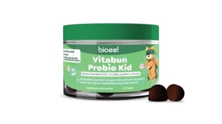 Digestie, Probiotice - Vitabun Probio Kid +3 ani 30 Jeleuri Gumate Bioeel