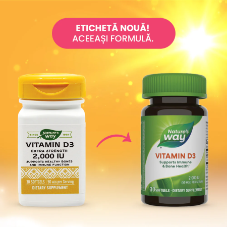 Vitamin D3 2000UI 30cps Nature's Way [1]