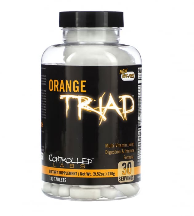 Controlled Labs Orange Triad 180 tab