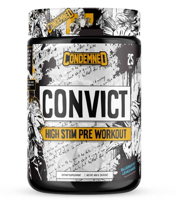 Condemned Labz Convict High Stim Pre Workout 25 serv