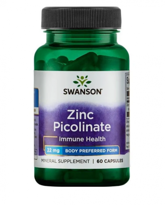 Swanson Zinc Picolinate 60 caps