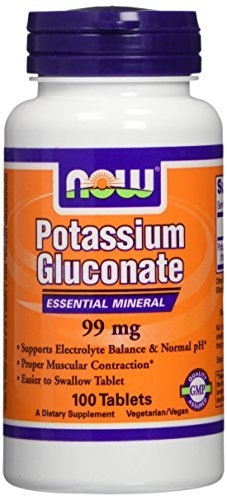 Now Potassium Gluconate 99 Mg 100 Tab
