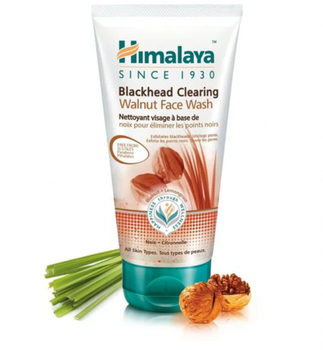 Himalaya Blackhead Clearing Walnut Face Wash 150 ml