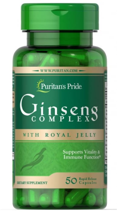 Puritan s Pride Ginseng Complex with Royal Jelly 50 caps