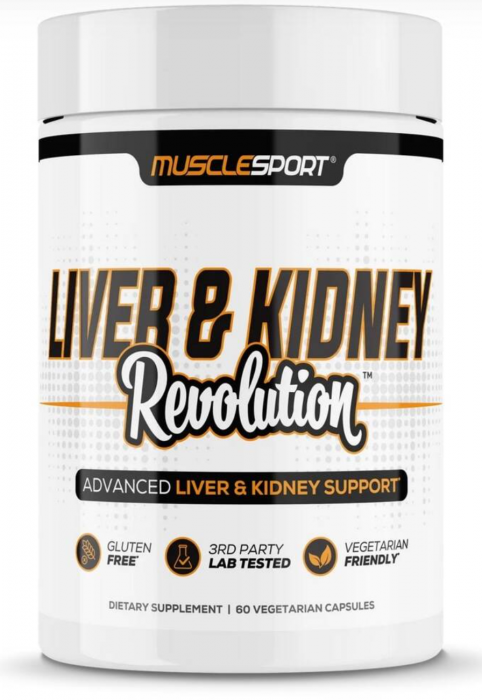 MuscleSport Liver Kidney Revolution 60 veg caps