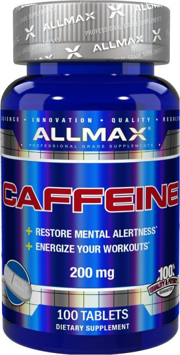 AllMax Caffeine 200 mg 100 tabs