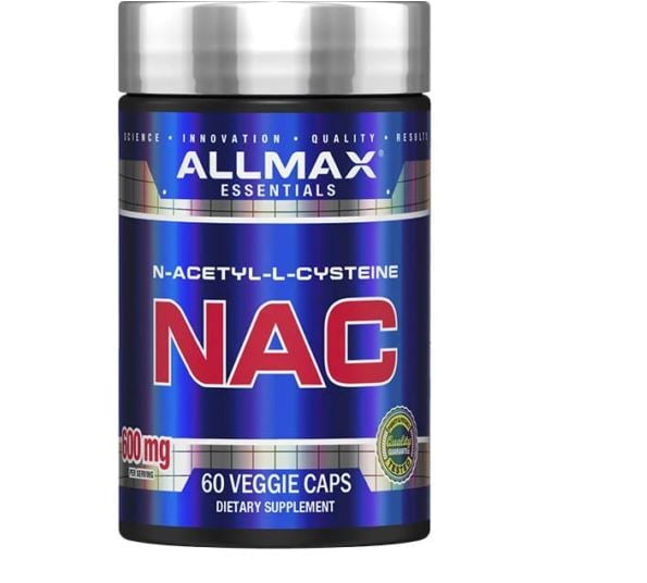 AllMax NAC 600 mg 60 vcaps