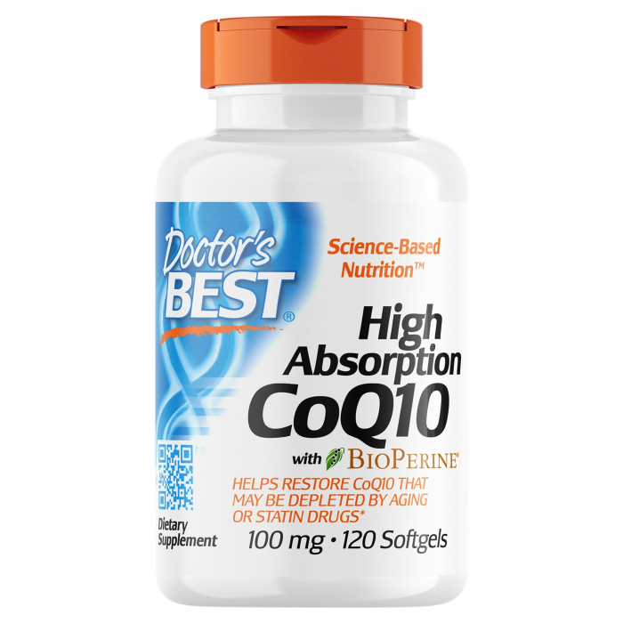 Doctor S Best High Absorption Coq10 100 Mg 120 Softgels