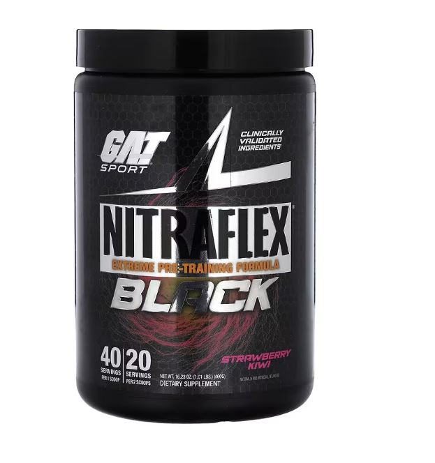 GAT Sports Nitraflex Black 40 20 servings