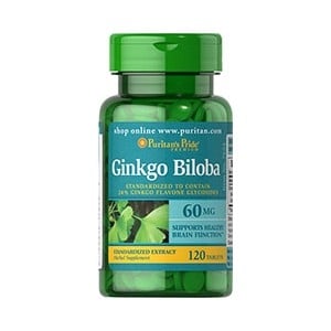 Puritan s Pride Ginkgo Biloba 60 mg 120 tablete