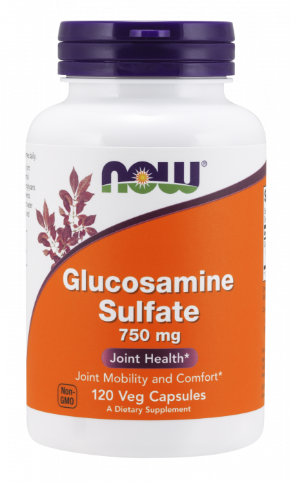 Now Glucosamine Sulfate 750 Mg 120 Veg Caps