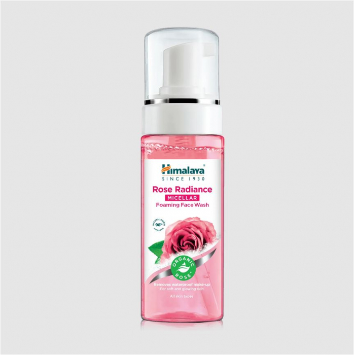 Himalaya Rose Radiance Micellar Foaming Face Wash 150 Ml