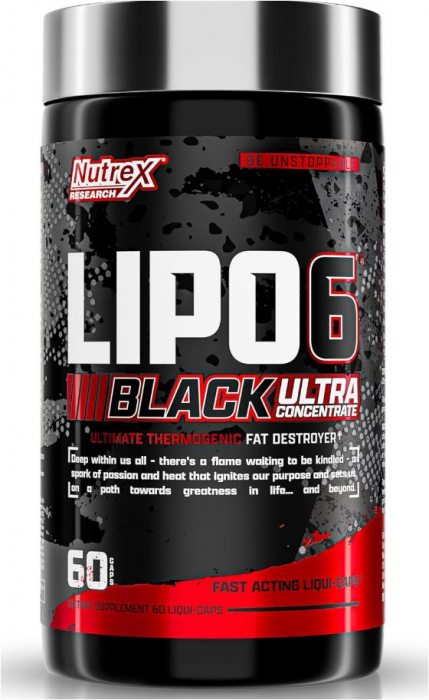 Lipo 6 Black Ultraconcentrate Black Pepper 60 caps