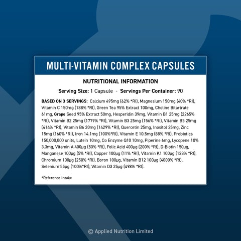 Applied Nutrition Multi-Vitamin Complex 90 tabs [2]