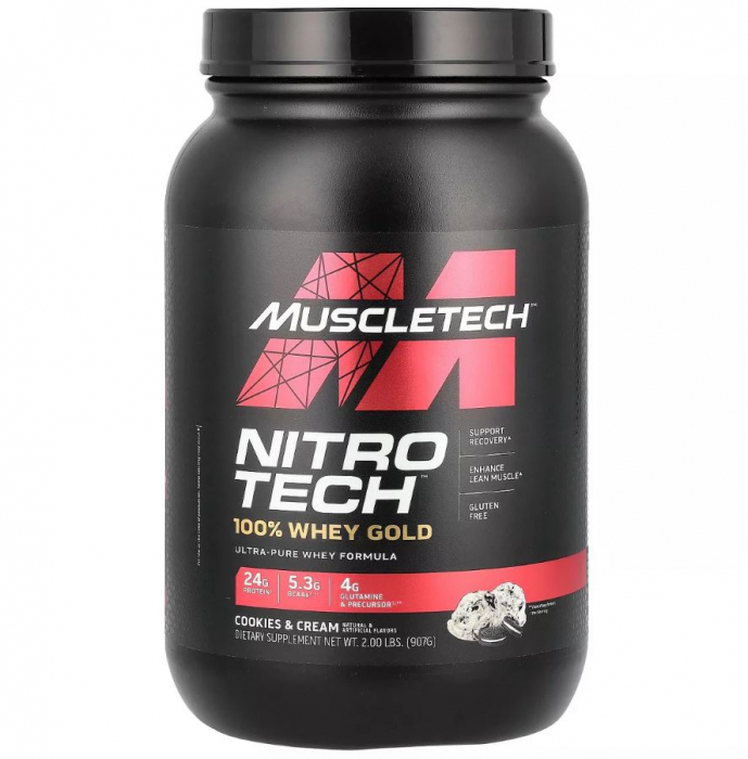 Muscletech Nitro Tech 100% Whey Gold 907 g