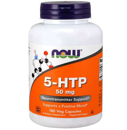 Now 5-HTP 50 mg 180 vcaps