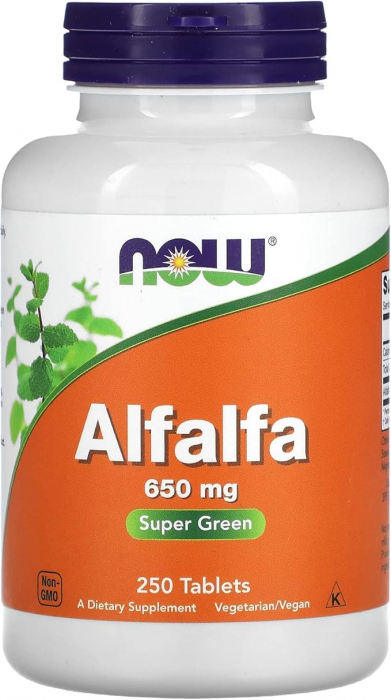 Now Alfalfa 650mg 250 tabs