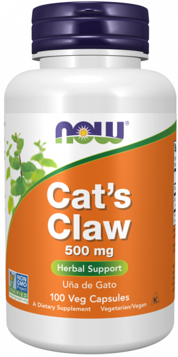 Now Cat S Claw 500 Mg 100 Vcaps