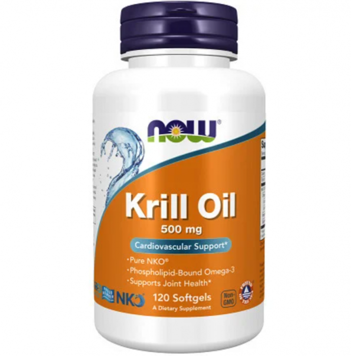 Now Krill Oil 500 mg 120 softgels