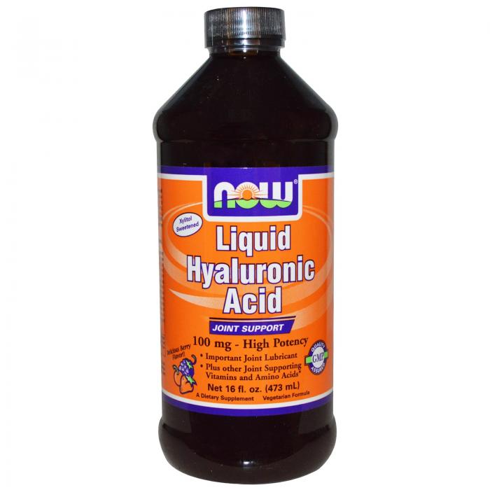 Now Liquid Hyaluronic Acid 473 ml