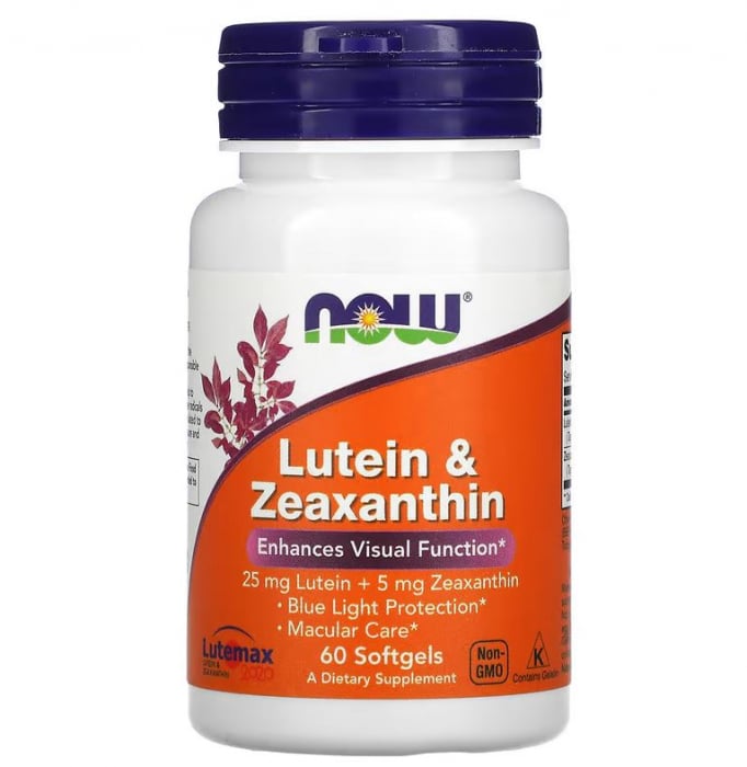 Now Lutein Zeaxanthin 60 softgels