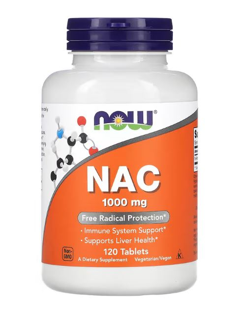 Now NAC 1000 mg 120 tabs