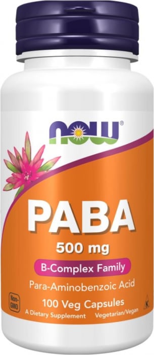 Now PABA 500mg 100 vcaps