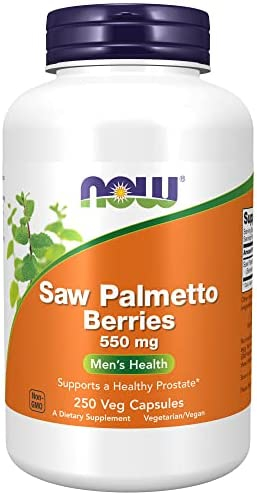 Now Saw Palmetto Berries 550mg 250 Vcaps