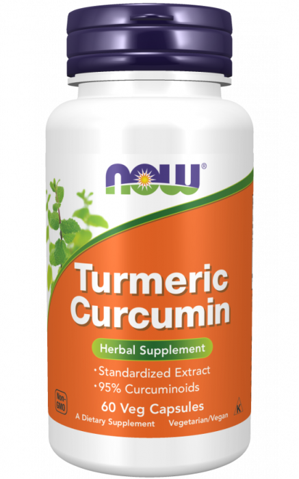 Now Turmeric Curcumin 60 Vcaps