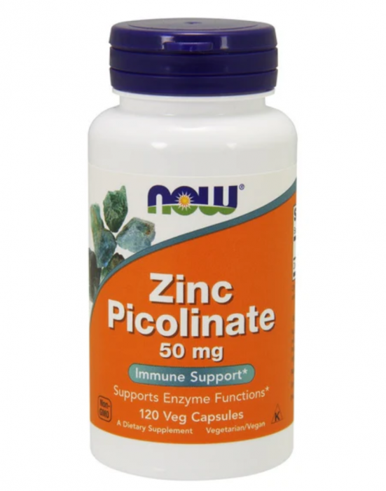 Now Zinc Picolinate 50 mg 120 vcaps