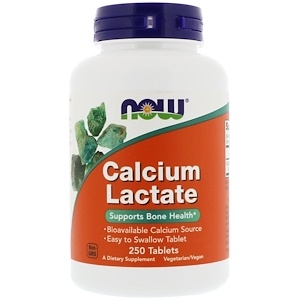 Now Calcium Lactate 250 Tab