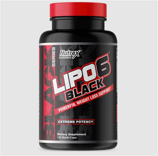 Nutrex Lipo 6 Black US yohimbine 120 caps