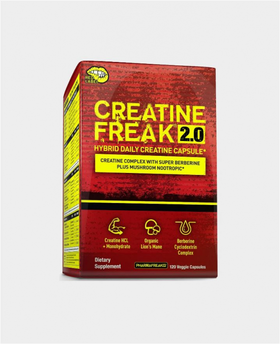 PharmaFreak Creatine Freak 2.0 120 vcaps