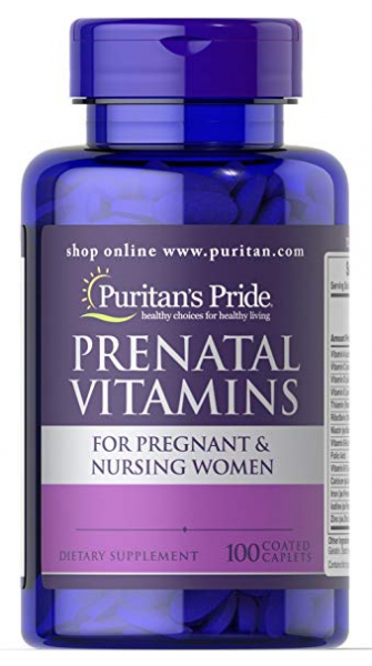 Puritan S Pride Prenatal Vitamins 100 Caps