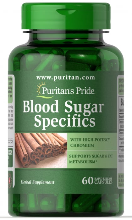 Puritan s Pride Blood Sugar Secifics 60 caps