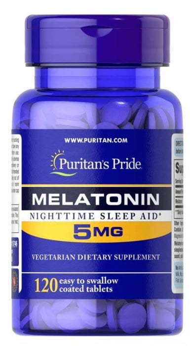 Puritan s Pride Melatonin 5 mg 120 coated tablets