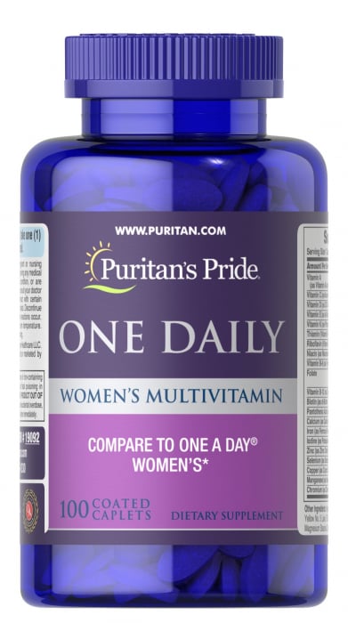 Puritan s Pride One Daily Women s Multivitamin 100 caplets