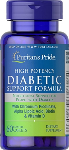 Puritan S Pride Diabetic Support Formula 60 Capsule