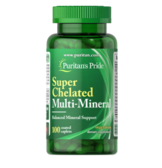 Puritan s Pride Super Chelated Multi-Mineral 100caps