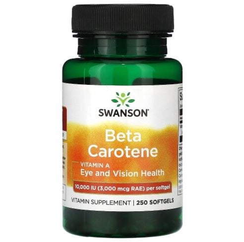 Swanson Beta Carotene 10.000 IU 250 softgels