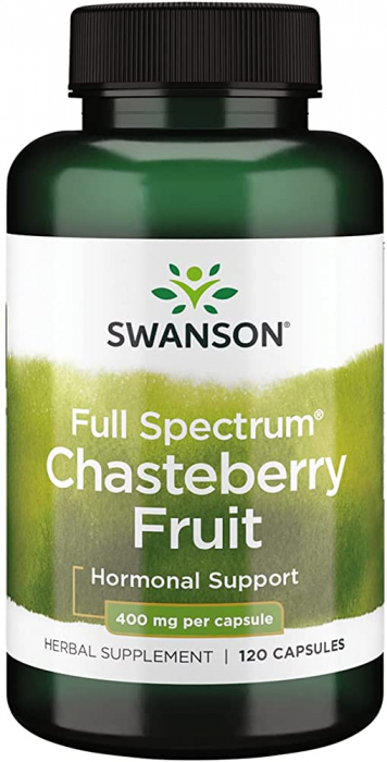 Swanson Full Spectrum Chasteberry Fruit 400mg 120 Caps