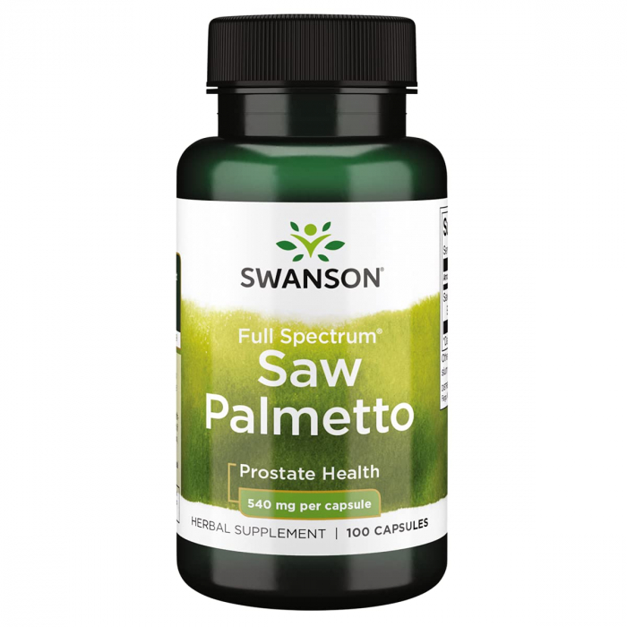 Swanson Full Spectrum Saw Palmetto 540mg 100 caps