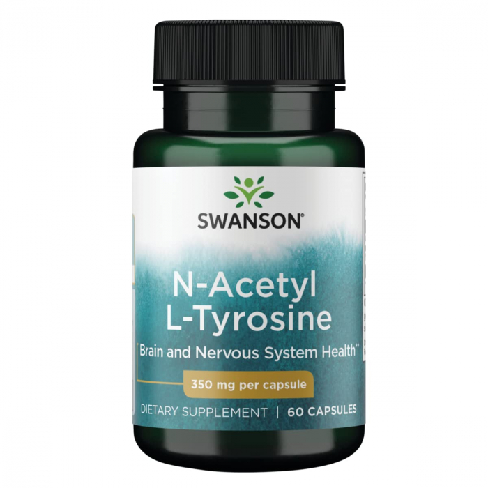 Swanson N-acetyl L-tyrosine 350mg 60 Caps