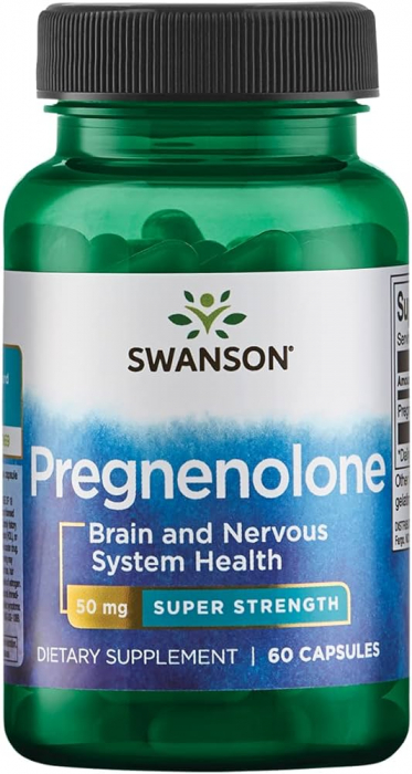 Swanson Pregnenolone 50 Mg 60 Caps