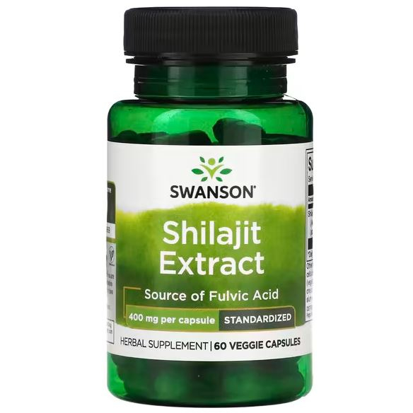 Swanson Shilajit Extract 60 vcaps