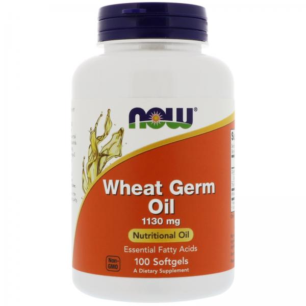 Now Wheat Germ Oil 1130mg 100 softgels