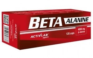 Beta-Alanină / Citrulină / Arginină - activlab-beta-alanine-120-caps-4000mg